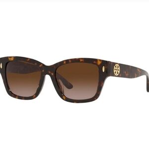 Tory Burch Tortoise Shell Sunglases & Case Brand New!
